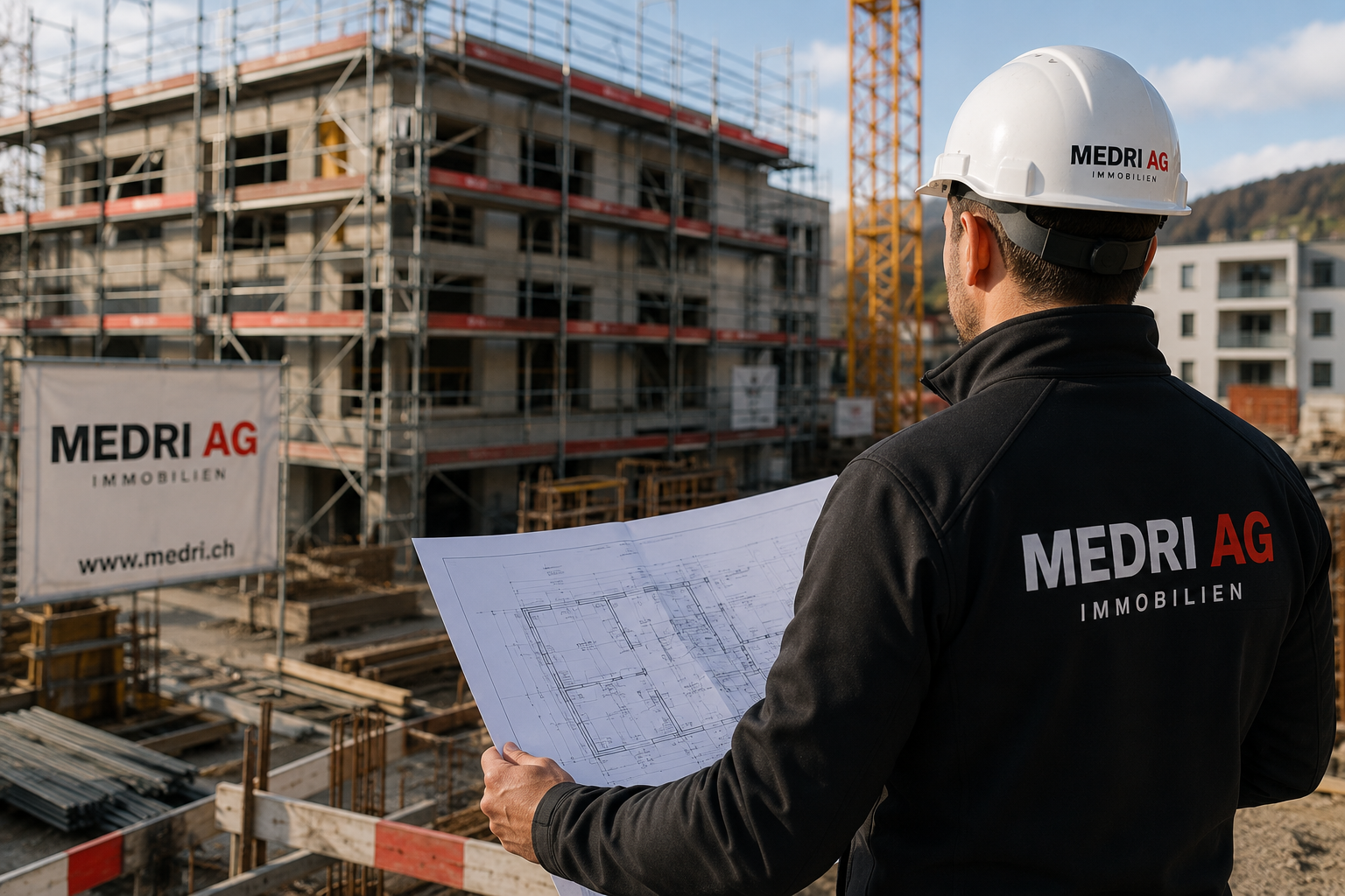 Bauleitung, Baukoordination und Bauüberwachung durch die MEDRI AG